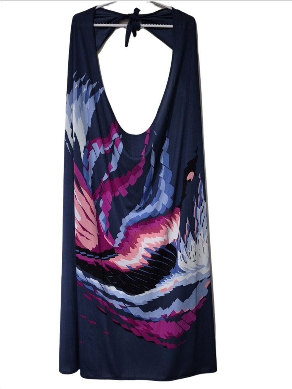 Vintage Rose Marie Reid Abstract Geo Swim Cover Up – Made in Italy – CA 04038
